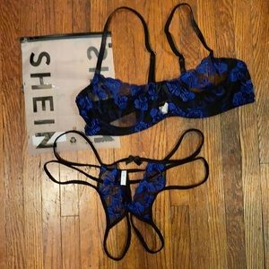 Shein bralette and panty set